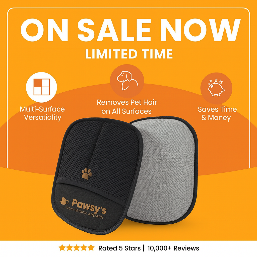 Pawsy's Glove™ - Pet Hair Remover Glove