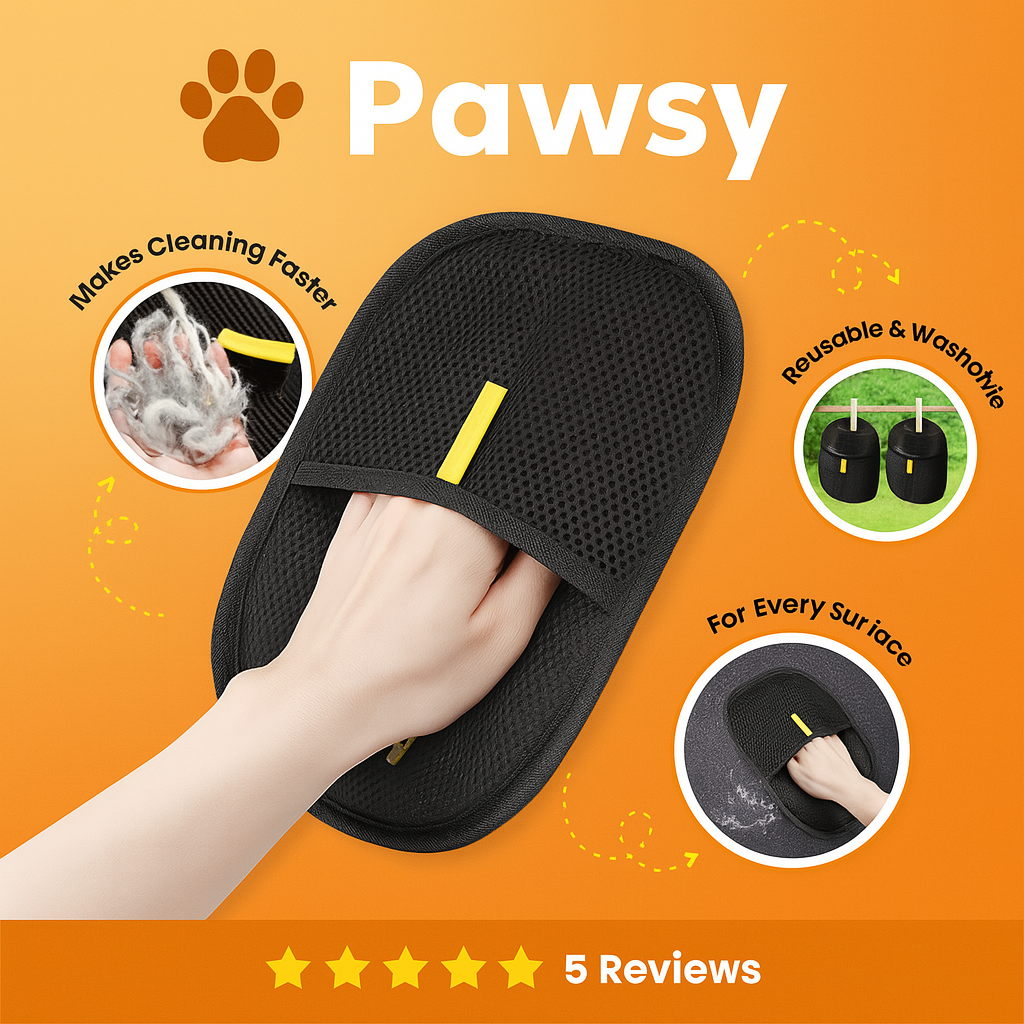 Pawsy's Glove™ - Pet Hair Remover Glove